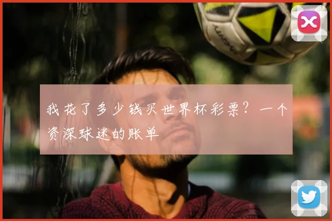 我花了多少钱买世界杯彩票？一个资深球迷的账单